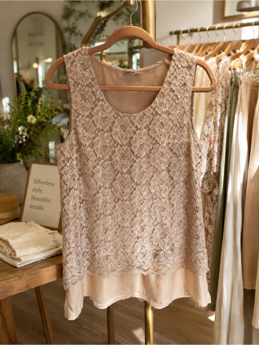 intimissimi Lace Layered Camisole